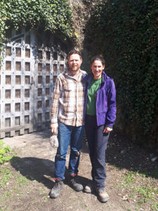 Paul-André Risse et Anouk Lavoie-Lamoureux, vignerons à Thésée.