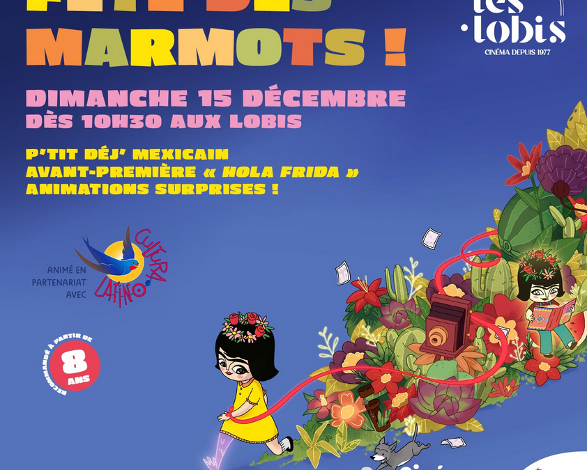 Le Shaker du 13 décembre – avec Juliette du Cinéma Les Lobis pour la Fête des Marmots