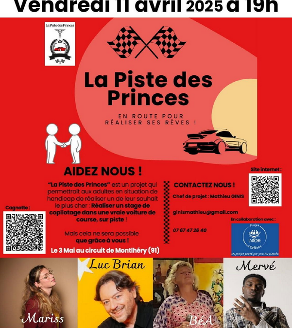 Le Shaker du 11 avril –  Avec Mathieu Ginis et son projet La Piste des Princes